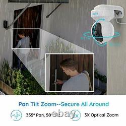 E1 Outdoor WiFi Security Camera, 5MP HD PTZ Camera for Home Security, Auto