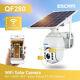 Escam Qf280 1080p Fhd Wifi 4g Sim Card Solar Outdoor Security Cctv Ip Ptz Camera