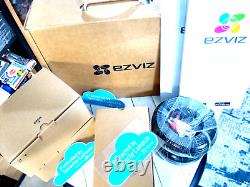 EZVIZ DVR with 1TB HD TWO Bullet Cameras, Cables, Mouse, Guides New Open Box