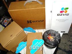 EZVIZ DVR with 1TB HD TWO Bullet Cameras, Cables, Mouse, Guides New Open Box