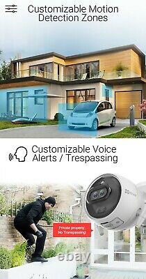 EZVIZ Outdoor Security Camera WIFI 1080P Smart APP Color Night Vision C3X