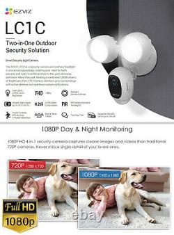 EZVIZ Outdoor Security Camera WIFI 1080P Smart APP Night Vision 2-Way Audio LC1C