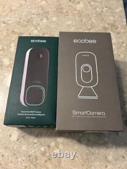 Ecobee Smart Wired Doorbell Camera with One Additional Smart Camera