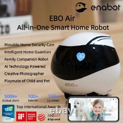 Enabot EBO Air Moving Home Security Camera APP Control Wireless Companion Robot