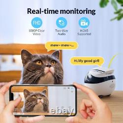 Enabot EBO Air Moving Home Security Camera APP Control Wireless Companion Robot