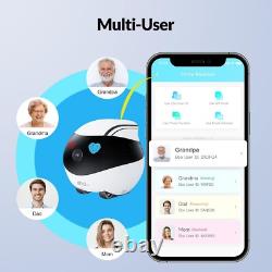 Enabot EBO Air Moving Home Security Camera APP Control Wireless Companion Robot