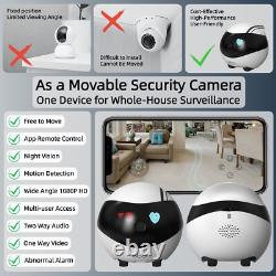 Enabot EBO Air Moving Home Security Camera APP Control Wireless Companion Robot