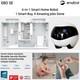 Enabot Ebo Se Movable Home Security Robot Camera With App Control & Night Vision