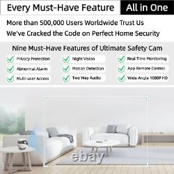 Enabot EBO SE Movable Home Security Robot Camera with APP Control & Night Vision