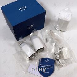 EufyCam 2 Pro 2-Camera Indoor/Outdoor Wireless 2K Home Security System White