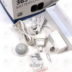 EufyCam 2 Pro 2-Camera Indoor/Outdoor Wireless 2K Home Security System White