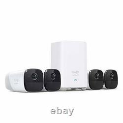 EufyCam 2 Pro Wireless Home Security Camera System, 4-Cam Kit, HomeKit