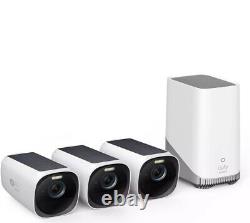 Eufy EufyCam3 Wireless Solar Security Camera System 4K Outdoor Cam Local Storage