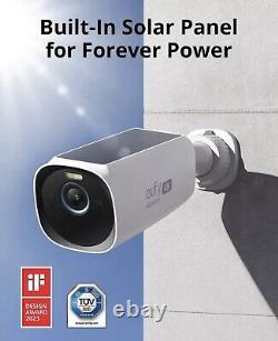 Eufy EufyCam3 Wireless Solar Security Camera System 4K Outdoor Cam Local Storage
