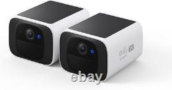 Eufy S220 SoloCam Solar Security Camera 2K Wi-Fi Wireless Outdoor Camera 1-4Pack
