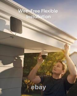 Eufy SoloCam S340 Solar Wireless Security Camera Outdoor Dual Cam 360° Guardian