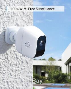 Eufy Wireless Home Security Camera System 1080p HD IP65 Night Vision 2-Cam Kit