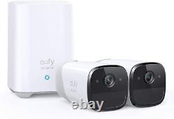Eufy eufyCam 2 Pro Wireless Outdoor Battery Cameras Home Security System 2K IP67