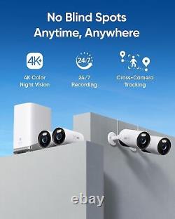 Eufy eufyCam E330 4K Outdoor Home Security Camera System 10CH Wi-Fi NVR Refurb