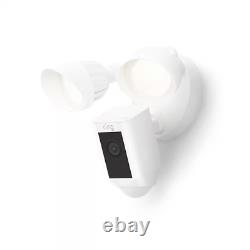 Floodlight Cam Wired Plus Smart Security Camera with LED & 2-Way Talk