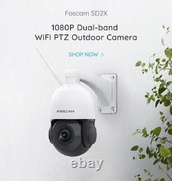 Foscam SD2X 18X Optical Zoom 1080P HD Outdoor PTZ Security Camera