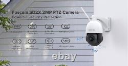 Foscam SD2X 18X Optical Zoom 1080P HD Outdoor PTZ Security Camera