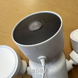 GOOGLE NEST CAM with FLOODLIGHT Outdoor BLUETOOTH WiFi Motion Security Camera