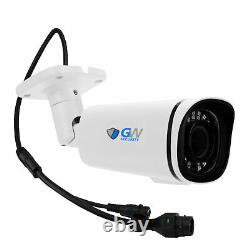 GW 2048P 6MP IP PoE Bullet Security Camera Weatherproof Varifocal Lens 165 Ft