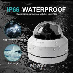 GW 5MP 1920P Pan Tilt Zoom HD IP PoE 5X Optical Zoom Security Dome PTZ Camera