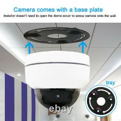 GW 5MP 1920P Pan Tilt Zoom HD IP PoE 5X Optical Zoom Security Dome PTZ Camera