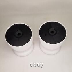 Google Nest Cam Indoor/Outdoor Security Camera (Pack of 2) White