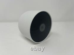 Google Nest Cam Indoor/Outdoor Wireless Security Camera Battery White 2 Pack