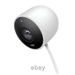 Google Nest Cam Outdoor Security Camera Wi-Fi Wired 1080P NC2100ES Charger Cable