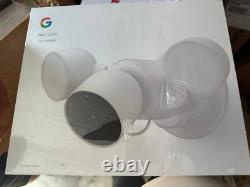 Google Nest Cam with Floodlight Outdoor Wired Smart Security Camera GA02411-US
