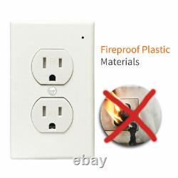 HD 1080P AC Outlet Mini Camera WiFi IP Home Security Nanny Wall Video Recorder