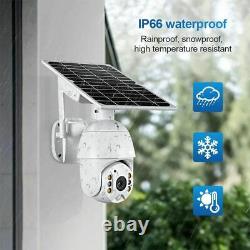 HD 1080P Home Security Camera Wireless Outdoor Solar Battery Powered Wifi Camera