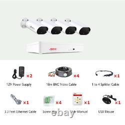 HD 1080P Security Camera System Outdoor Wired Home CCTV 8CH AHD DVR Night Vision