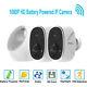 Hd 1080p Wireless Security Wifi Ip 2 Camera Outdoor Rechargeable Battery Powered