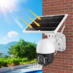 HD 1080P Wireless Solar Power WiFi Outdoor Home Security IP Camera Night Vision