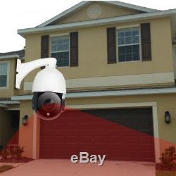 HD 1080p PTZ Outdoor Speed Dome IP Pan 30X Zoom IR Security Camera Build in POE