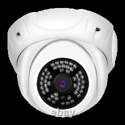 HD 5MP 1920P PoE Onvif Dome Weatherproof Microphone IP Security Camera 48-IR LED