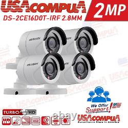 HIKVISION 2MP Camera DS-2CE16D0T-IRF 2.8mm 4-IN-1 25M IR Outdoor 1080p Bullet