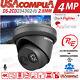 Hikvision 16ch 4mp Colorvu Security Ip Camera System 16poe Nvr Home Black Us Lot