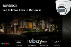 Hikvision 5mp Cctv Hd Colorful Night Vision Outdoor Dvr Home Security System Kit