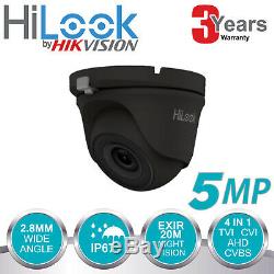 Hikvision 5mp Cctv System Dvr 4ch 8ch Hd Outdoor Dome Camera Home Security Kit