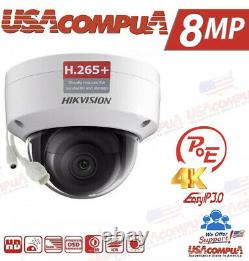 Hikvision 8MP 4K POE IP CAMERA DS-2CD2183G0-I 8MEGAPIXEL H. 265 2.8mm