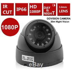 Hikvision CCTV HD 1080P 2.4MP Night Vision Outdoor DVR Home Security System Kit