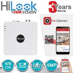 Hikvision CCTV KIT 5MP 1080P Night Vision Outdoor DVR Home Security System HD