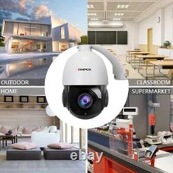 Hikvision Compatible 4K 8MP POE IP Speed dome PTZ Camera 30x zoom Onvif IR 100m@