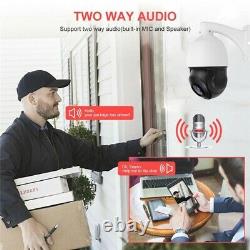 Hikvision Compatible 4K 8MP POE IP Speed dome PTZ Camera 30x zoom Onvif IR 100m@